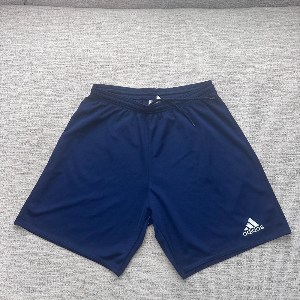 Adidas Men's Navy Blue Shorts